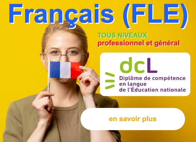 Formation FLE Français professionnel et général - DCLEP